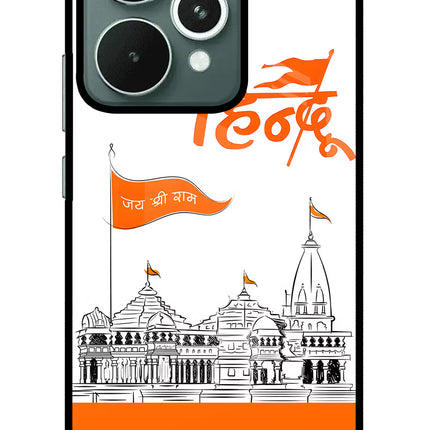 Jai Shree Ram Hindu Realme 15 Glass Case