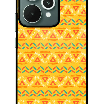 Tribal Pattern Realme 15 Glass Case
