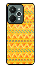 Tribal Pattern Realme 15 Glass Case