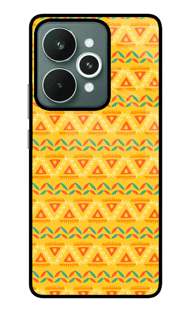 Tribal Pattern Realme 15 Glass Case