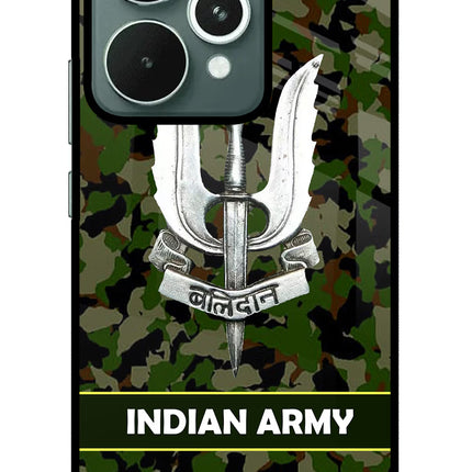 Balidan Indian Logo Realme 15 Glass Case