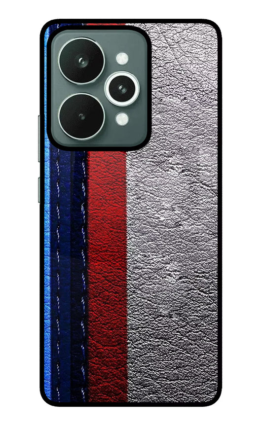 BMW Stripes Realme 15 Glass Case