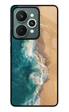 Ocean Beach Realme 15 Glass Case