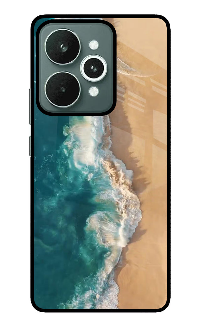 Ocean Beach Realme 15 Glass Case