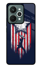 Captain America Marvel Art Realme 15 Glass Case