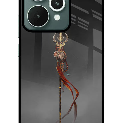 Shiv Trishul Realme 15 Glass Case