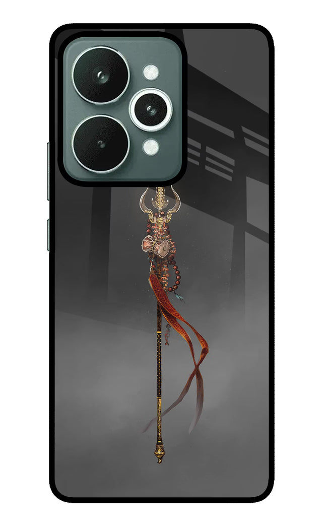 Shiv Trishul Realme 15 Glass Case