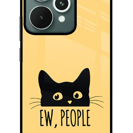 Ew People Catitude Realme 15 Glass Case