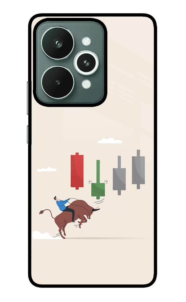 Bull Trading Momentum Realme 15 Glass Case