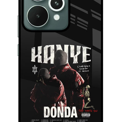 Donda Kanye West Realme 15 Glass Case
