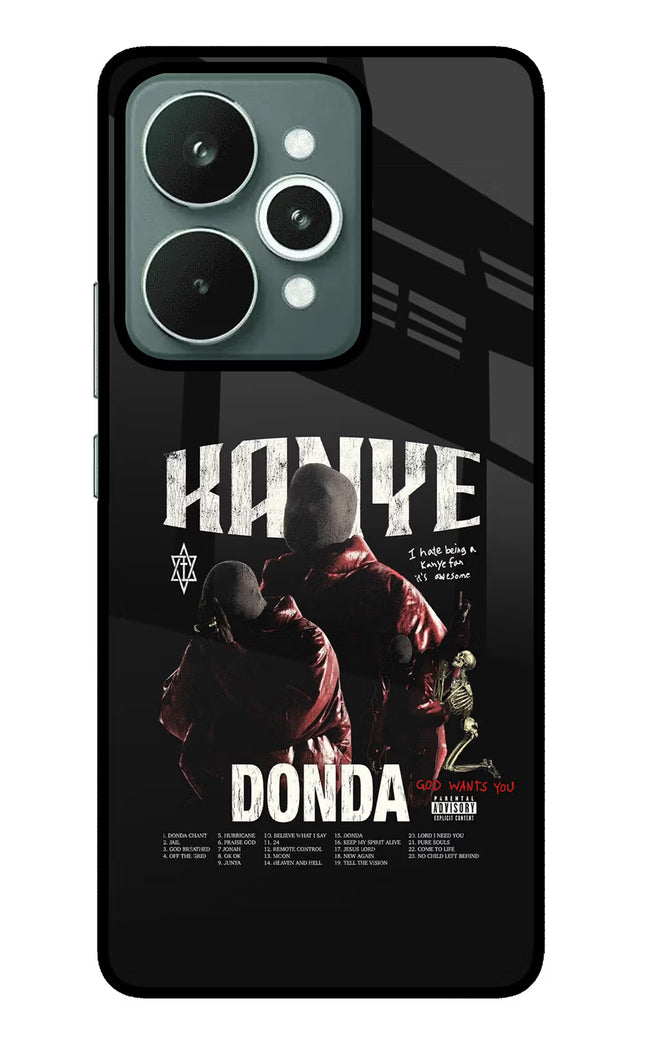 Donda Kanye West Realme 15 Glass Case