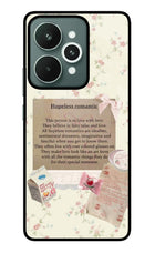 Hopeless Romantic Realme 15 Glass Case