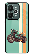 Striped Moto Drift Realme 15 Glass Case
