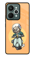 Undead Biker Realme 15 Glass Case