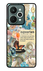 Aquarius Zodiac Realme 15 Glass Case