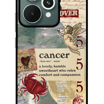 Cancer Zodiac Realme 15 Glass Case