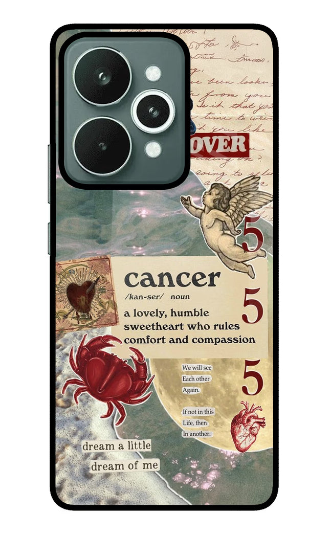 Cancer Zodiac Realme 15 Glass Case