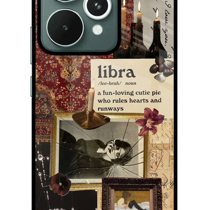 Libra Zodiac Realme 15 Glass Case
