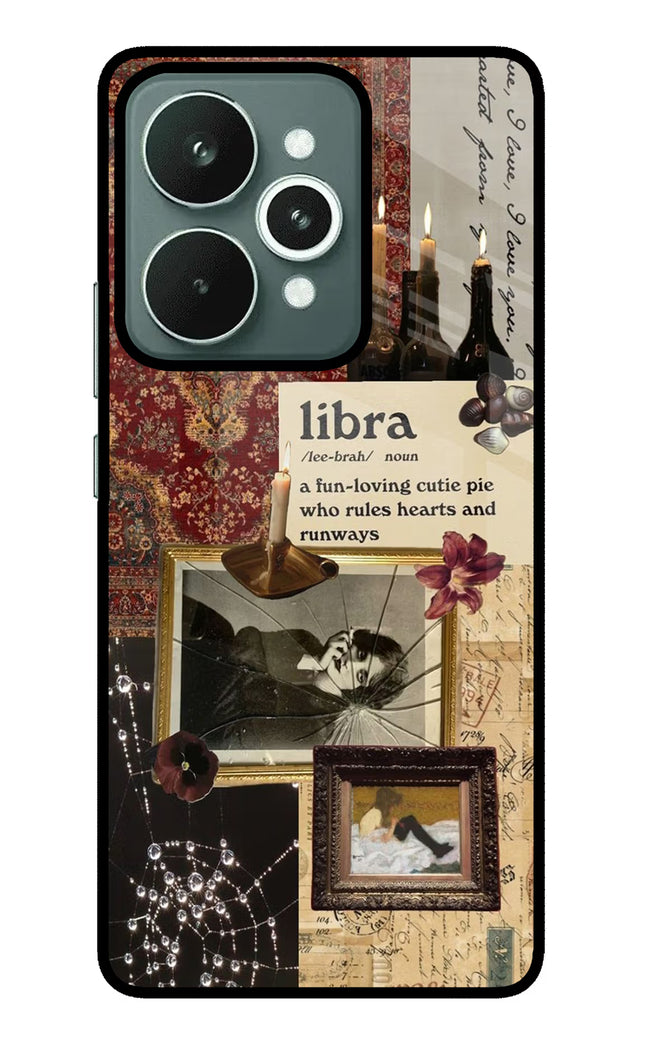 Libra Zodiac Realme 15 Glass Case