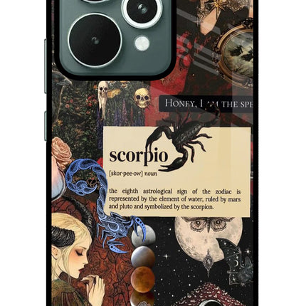 Scorpio Zodiac Realme 15 Glass Case