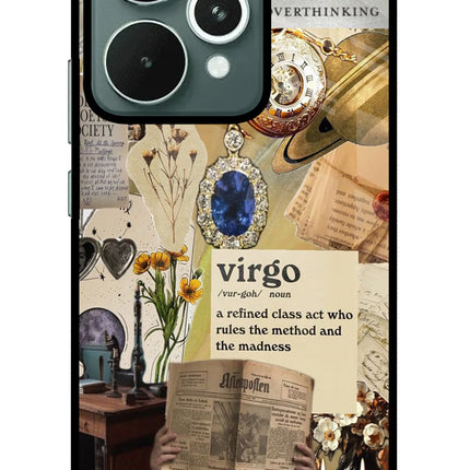 Virgo Zodiac Realme 15 Glass Case