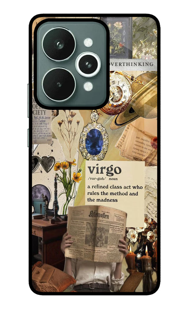 Virgo Zodiac Realme 15 Glass Case