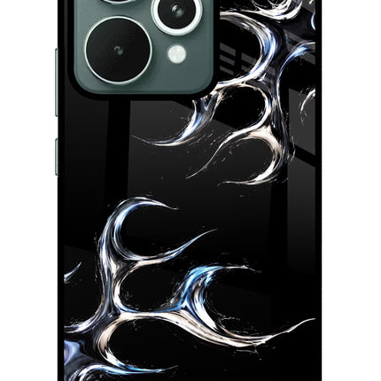 Chrome Tribal Realme 15 Glass Case