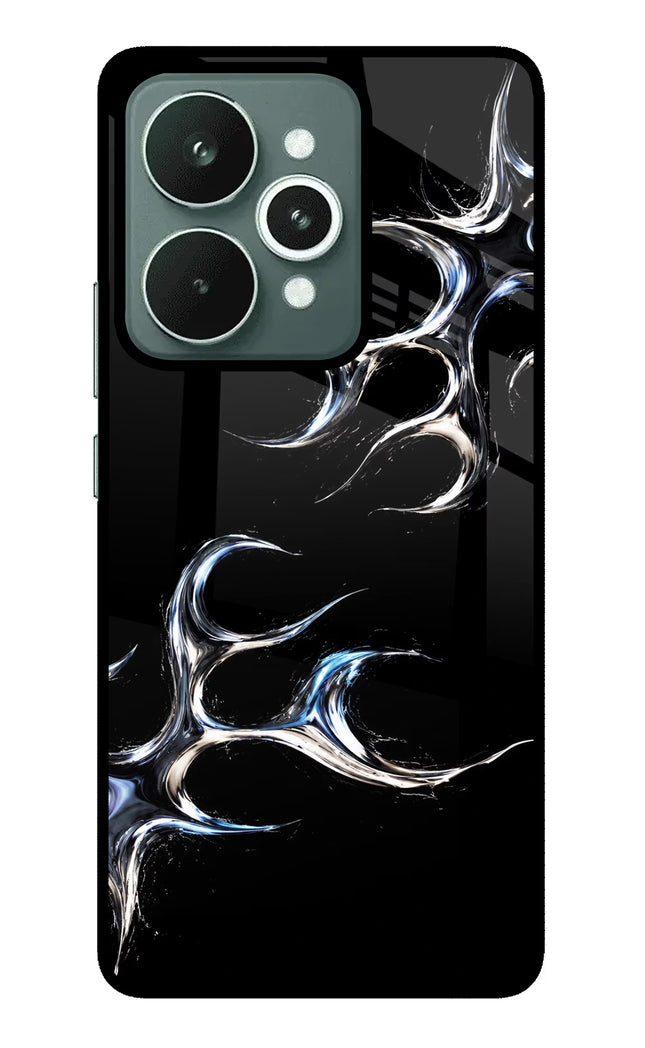 Chrome Tribal Realme 15 Glass Case