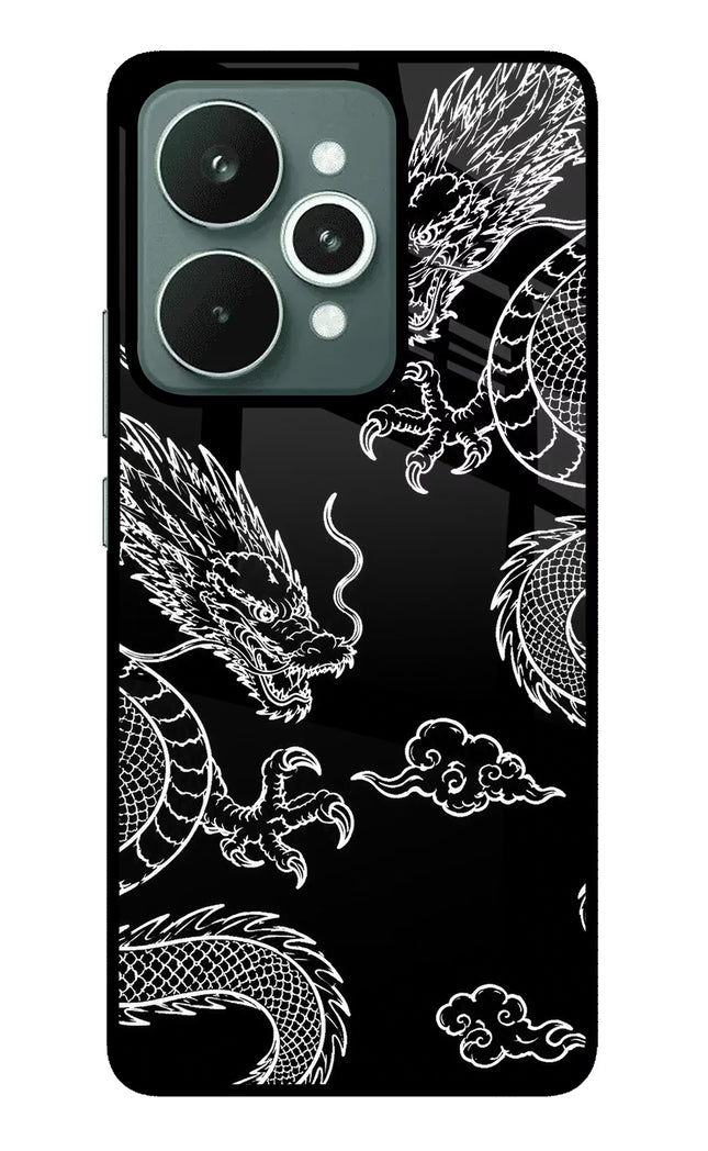 Twin Dragons Realme 15 Glass Case