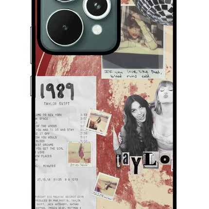 Taylor Swift Realme 15 Glass Case