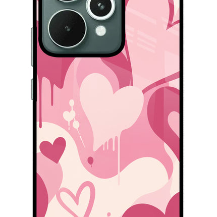 Hearty case Realme 15 Glass Case