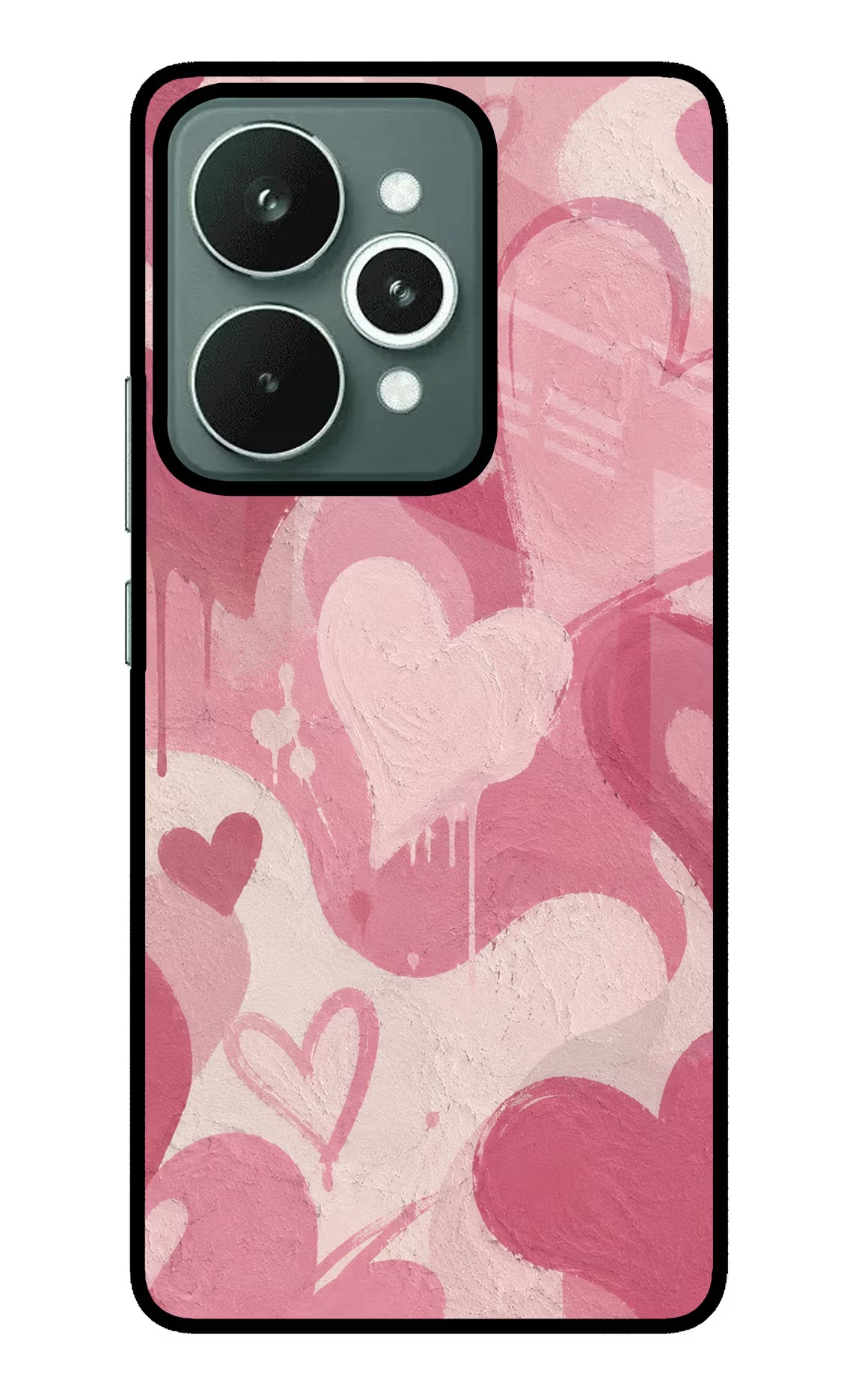 Hearty case Realme 15 Glass Case