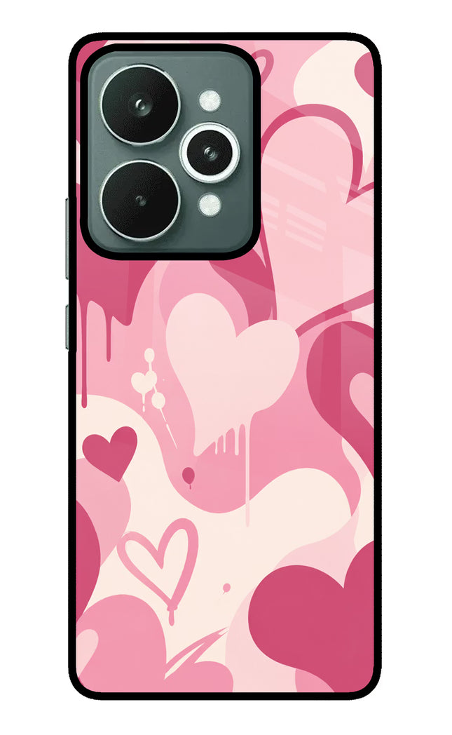 Hearty case Realme 15 Glass Case