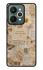 Vintage case Realme 15 Glass Case