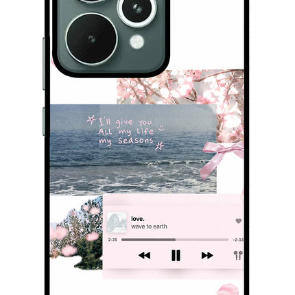 Wave to earth Realme 15 Glass Case