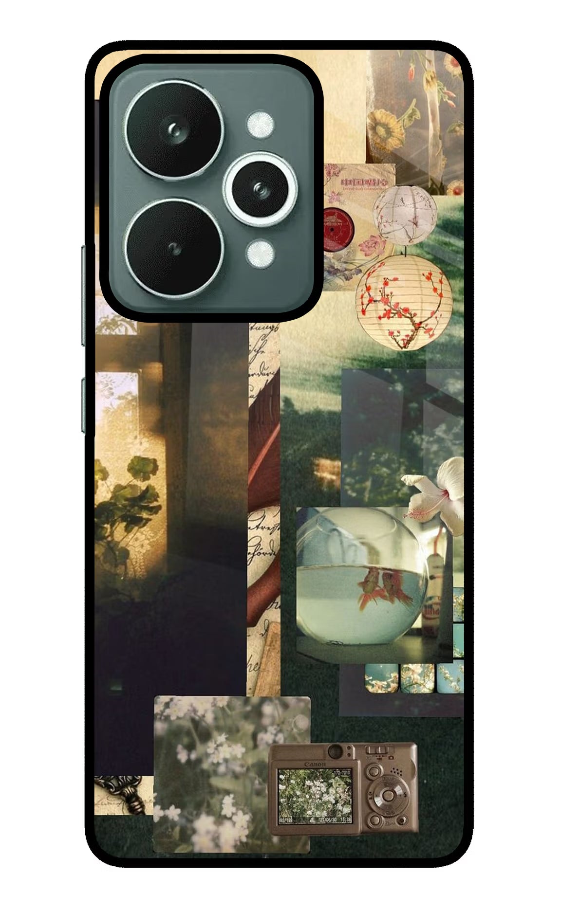 Summer Realme 15 Glass Case
