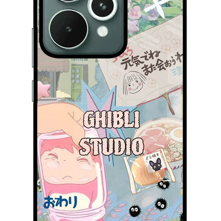 Studio Ghibli Realme 15 Glass Case
