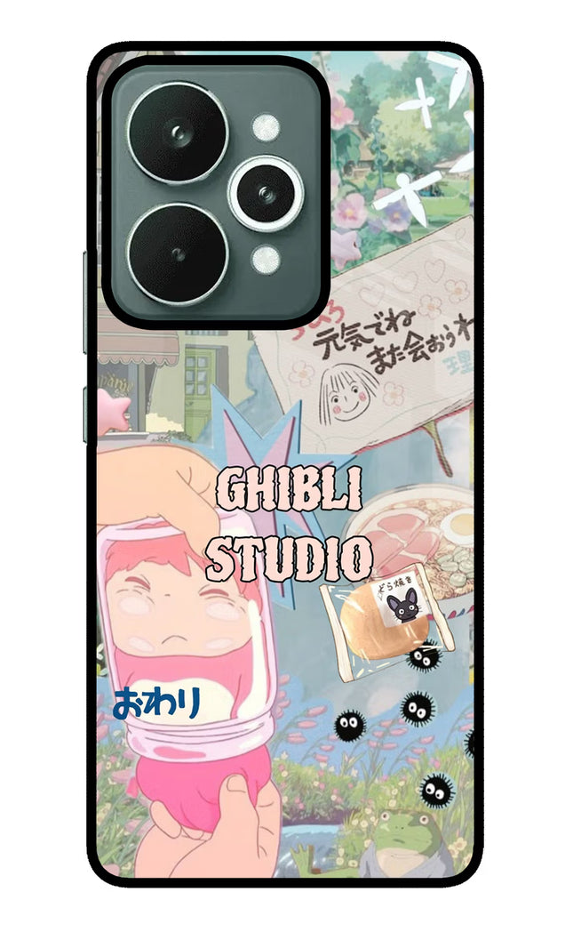 Studio Ghibli Realme 15 Glass Case