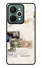 Soft Aesthetic Realme 15 Glass Case