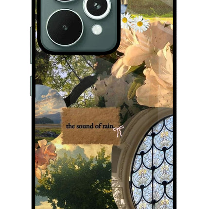 Rain Realme 15 Glass Case