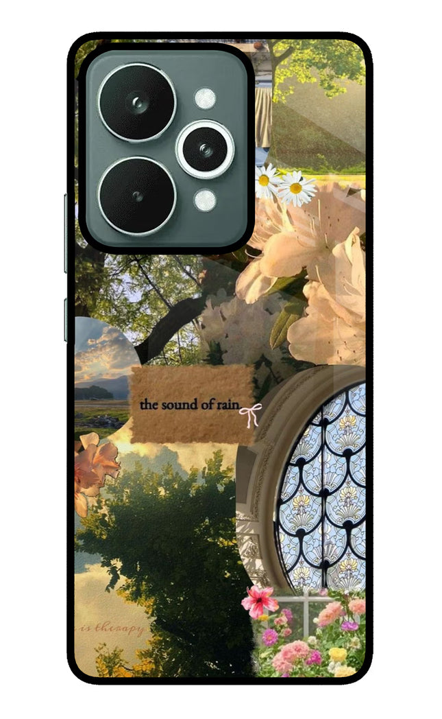 Rain Realme 15 Glass Case