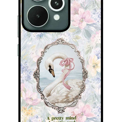 Pretty Mind Pretty Soul Realme 15 Glass Case