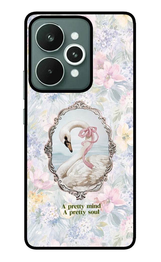 Pretty Mind Pretty Soul Realme 15 Glass Case
