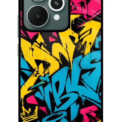 Graffiti Vibe Realme 15 Glass Case