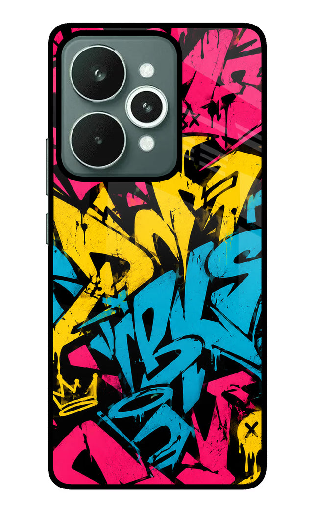 Graffiti Vibe Realme 15 Glass Case