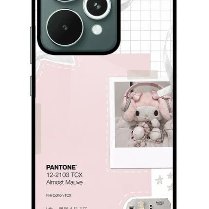 Pantone Asthetic Realme 15 Glass Case