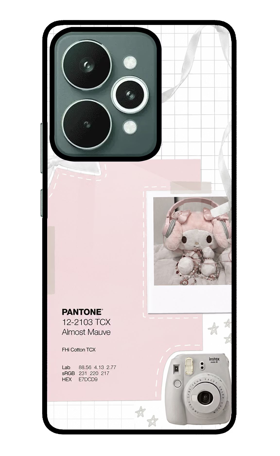 Pantone Asthetic Realme 15 Glass Case