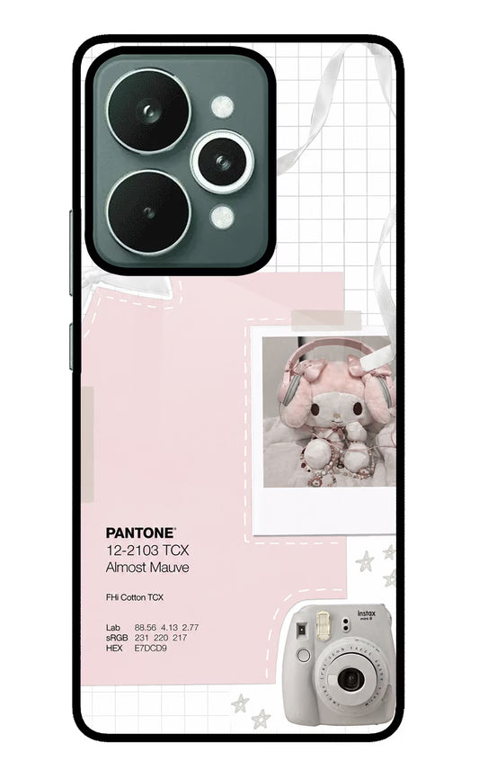 Pantone Asthetic Realme 15 Glass Case