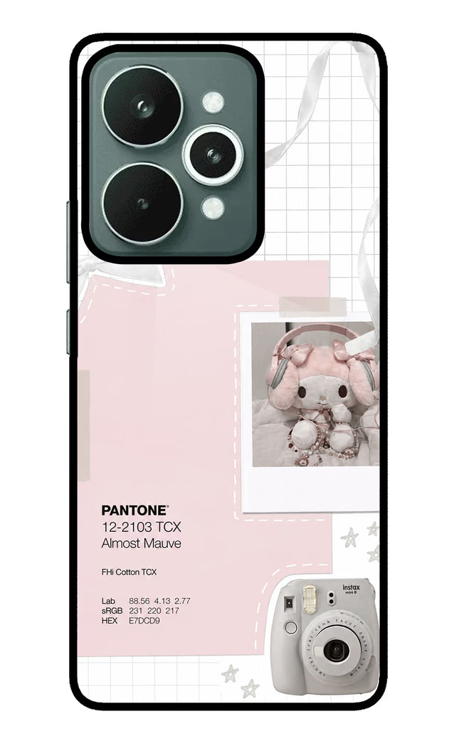 Pantone Asthetic Realme 15 Glass Case