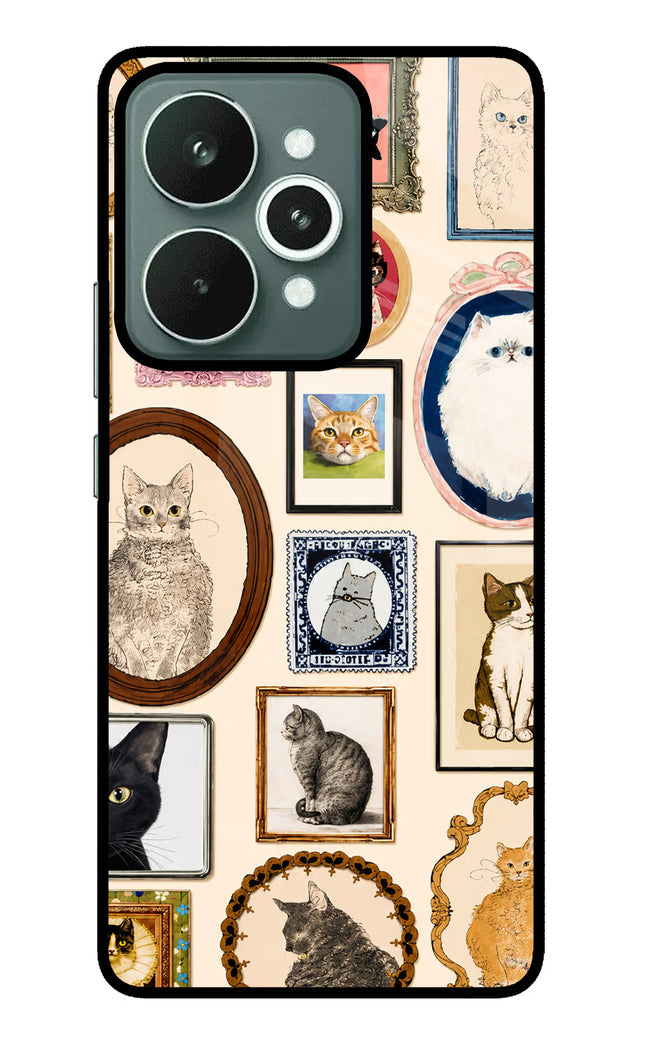 Mirror Cats Realme 15 Glass Case